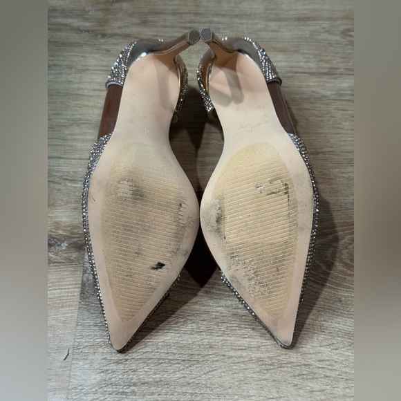 Steve Madden Rhinestone Rose Gold Pyre Pump Size 6 - Picture 13 of 14